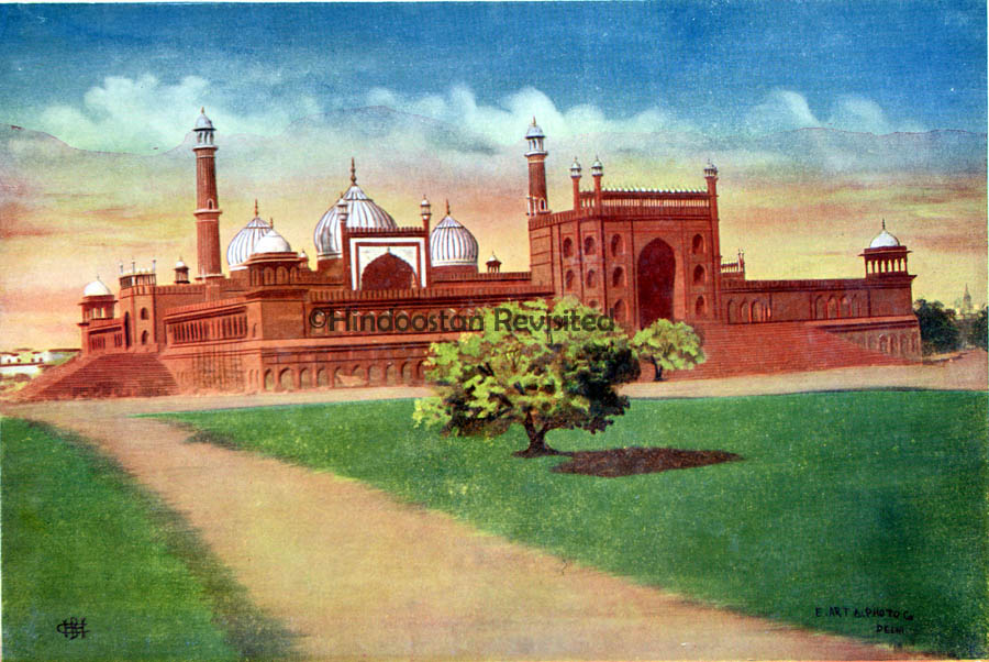 /data/Original Prints/Topography Views, City Views, Landscapes/JAMA MUSJID DELHI.jpg